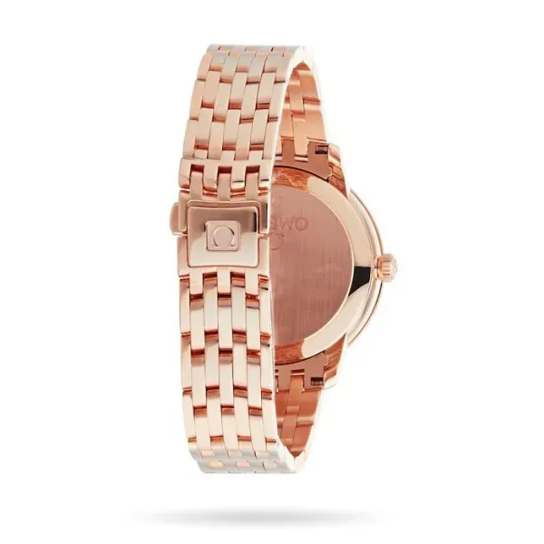 Omega De Ville Women Automatic Mother of Pearl 18ct Rose Gold Watch O42450332005002