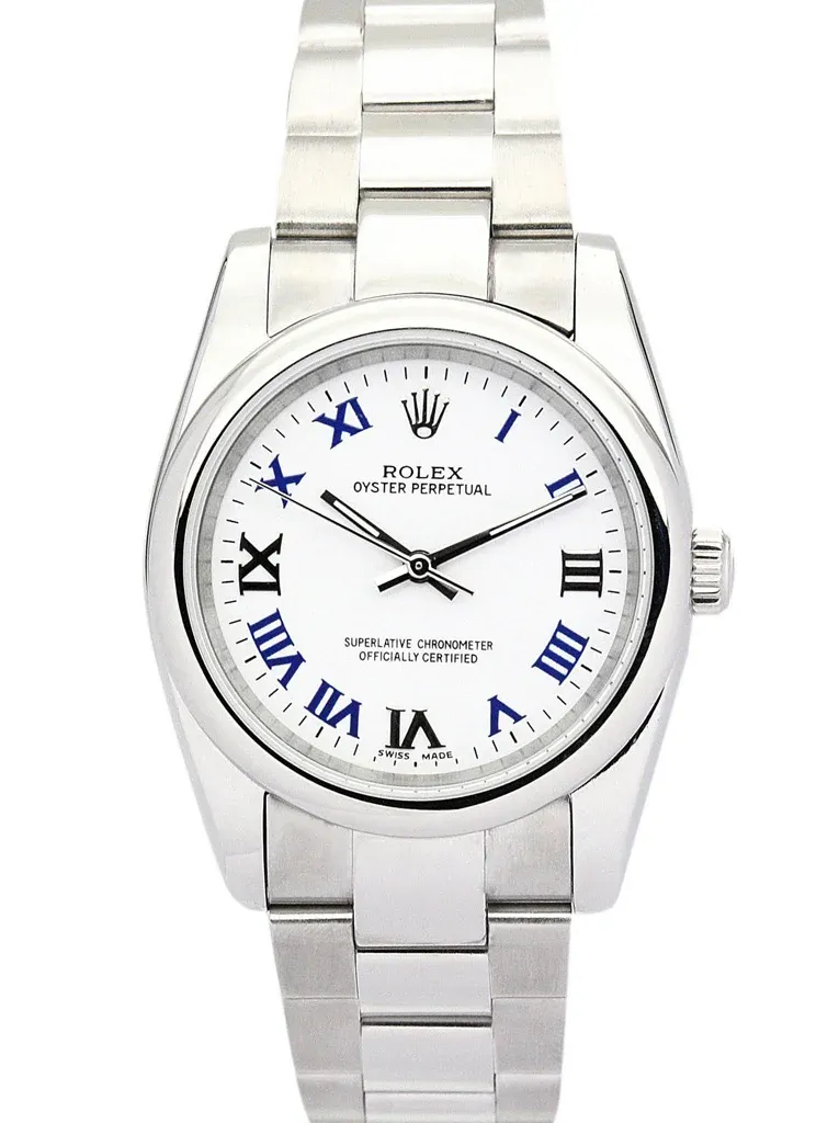 Rolex Oyster Perpetual Lady 31mm White Dial 177200