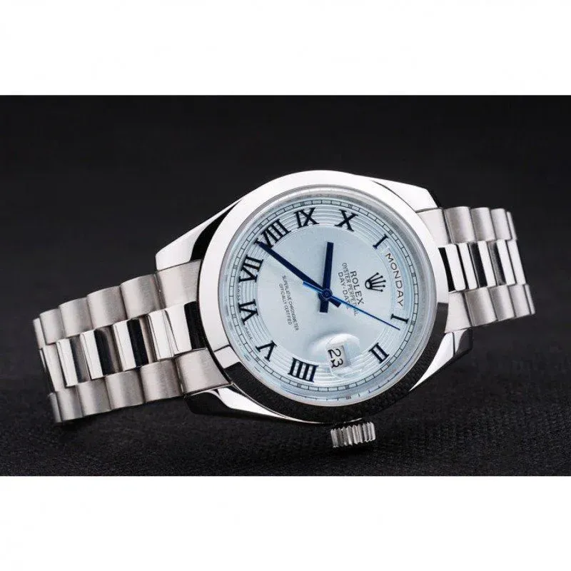Rolex Day-Date 40mm White Dial RL197