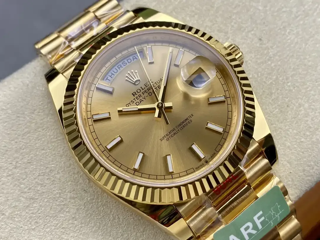 Superclone Rolex Day-Date II 40mm Champagne Dial 228238