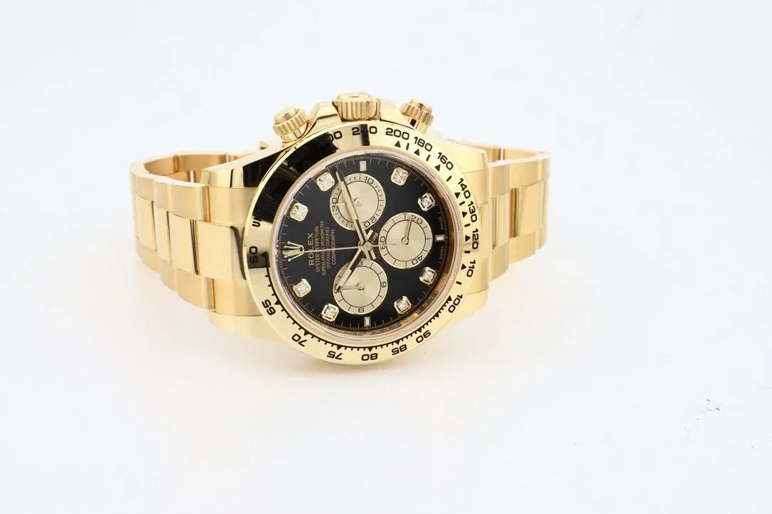 Superclone Rolex Daytona 40 mm Bright black Dial 126508