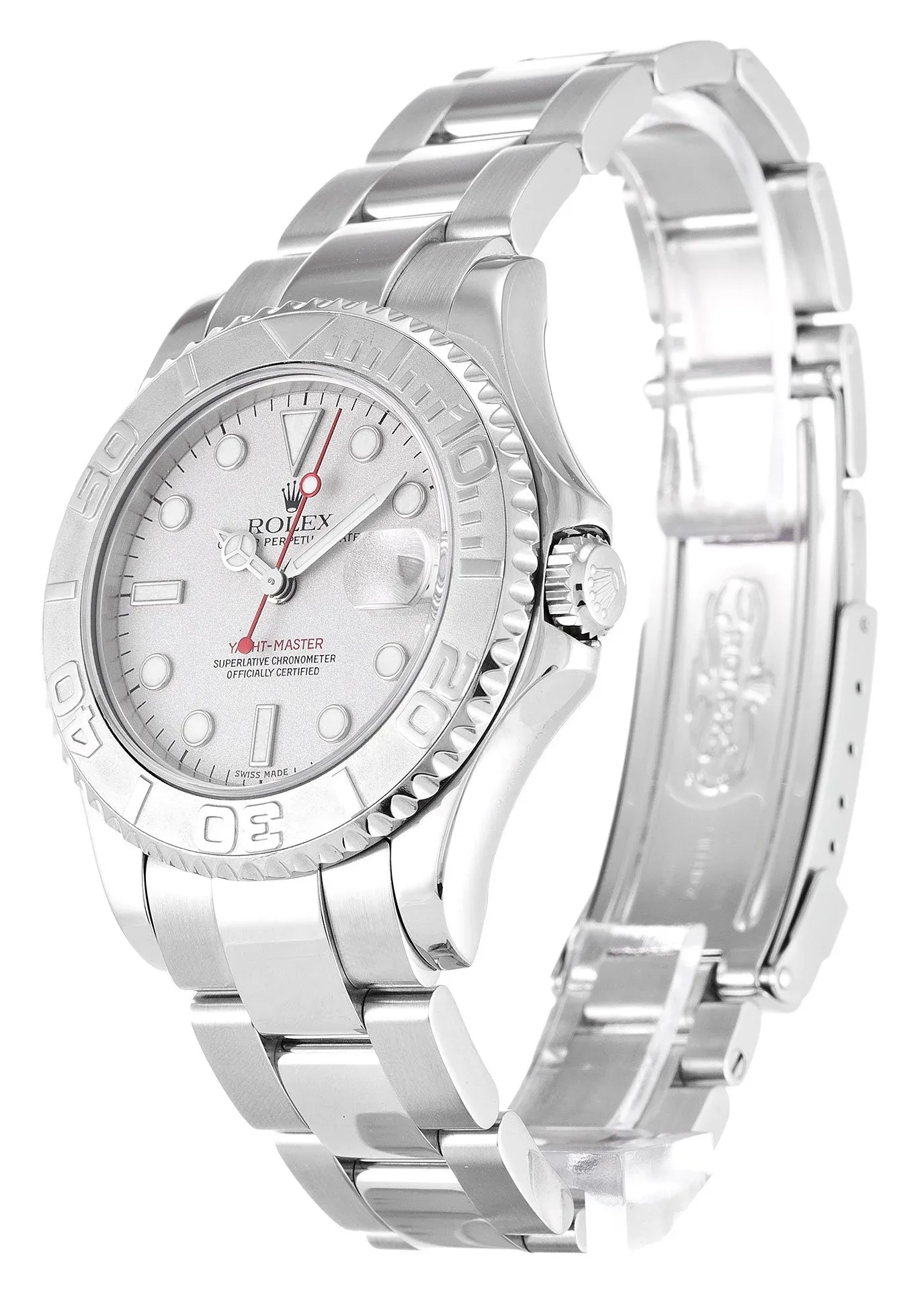 Rolex Yacht-Master 35mm White Dial 168622