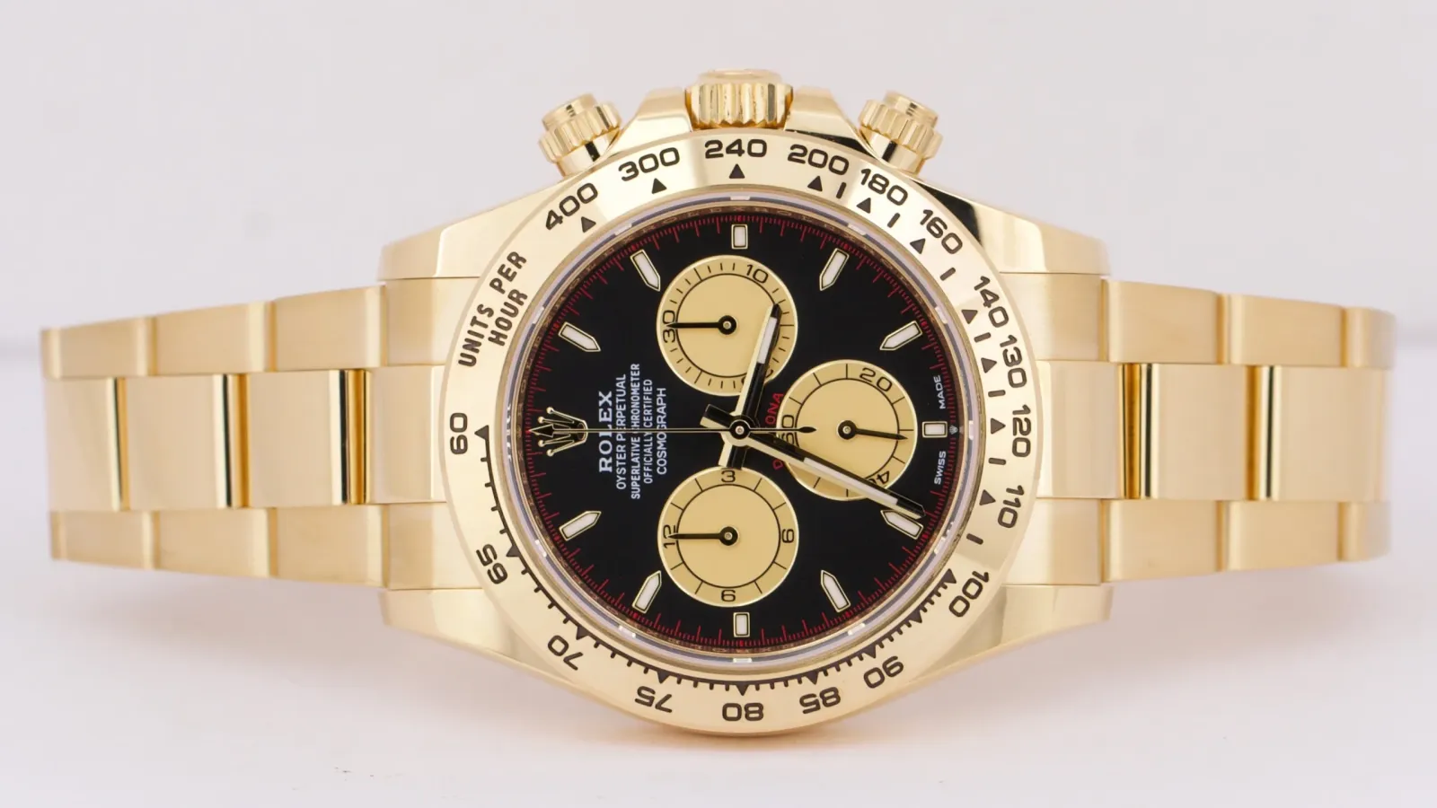 Superclone Rolex Daytona 40 mm Intense black Dial 126508