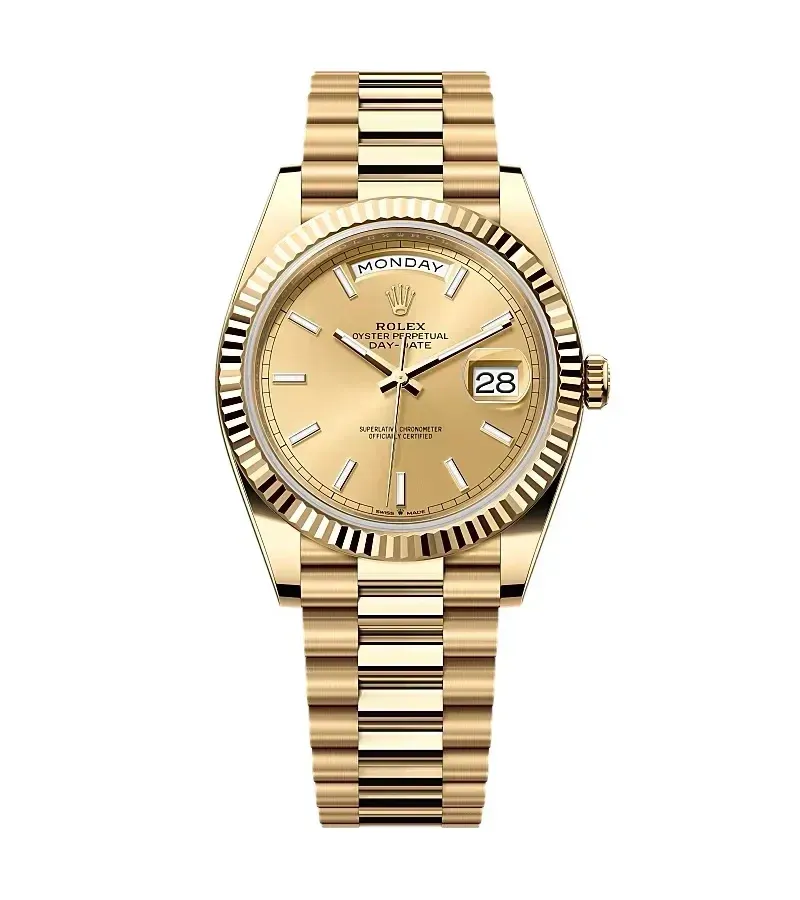 Superclone Rolex Day-Date II 40mm Champagne Dial 228238