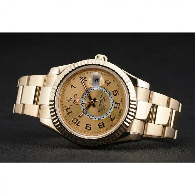 Rolex Sky-Dweller 41mm Gold Dial 80243