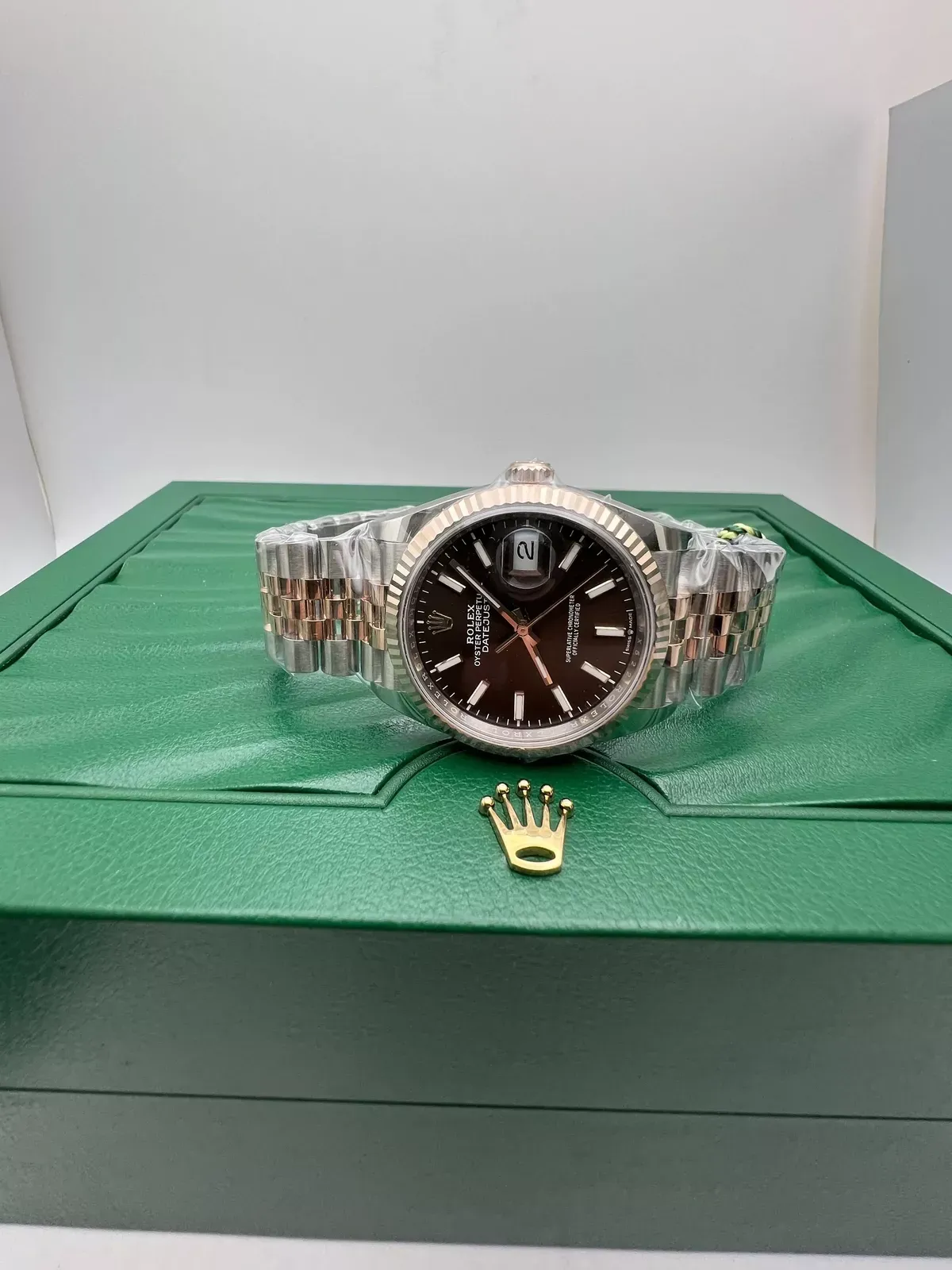 Superclone Rolex Datejust 36 mm Chocolate Dial 126231 Jubilee