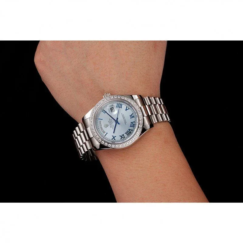 Superclone Rolex Day-Date 40mm Blue Dial 1453962